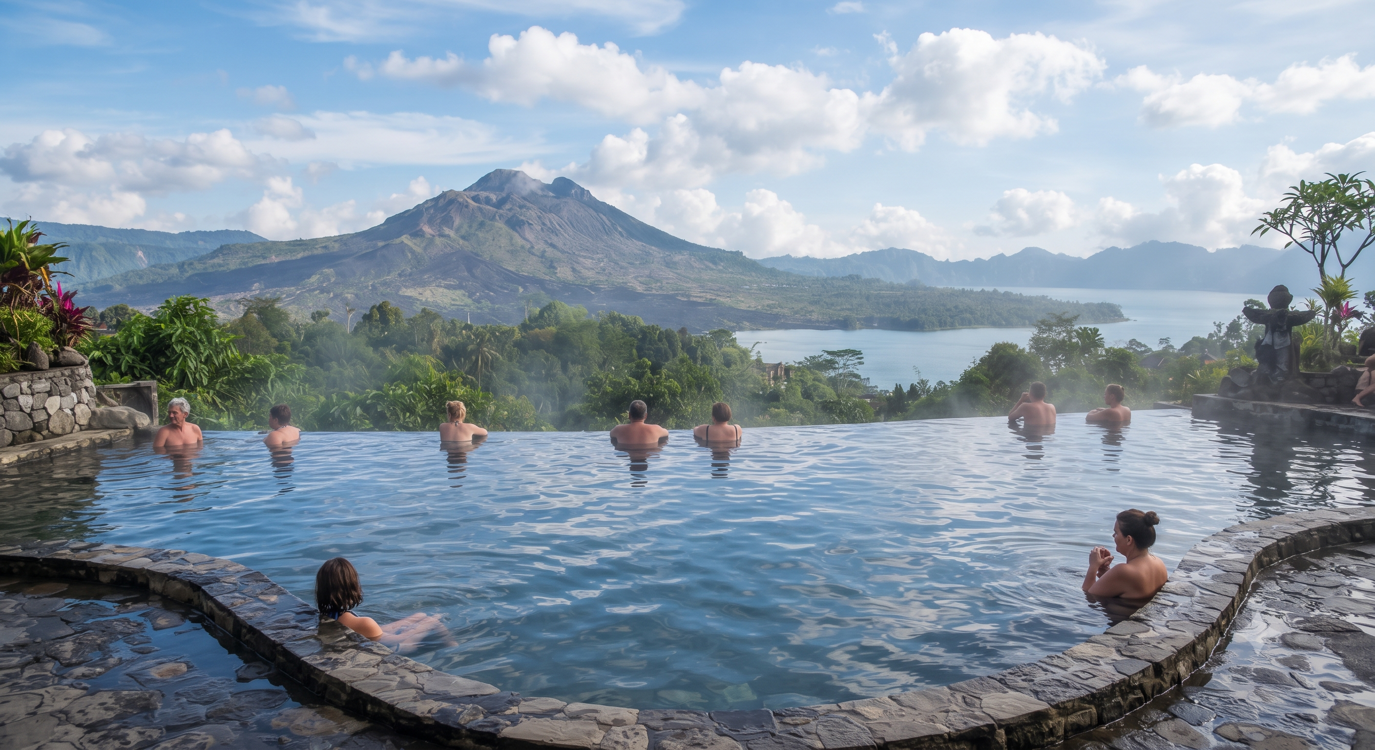 Kintamani Volcano & Hot Spring